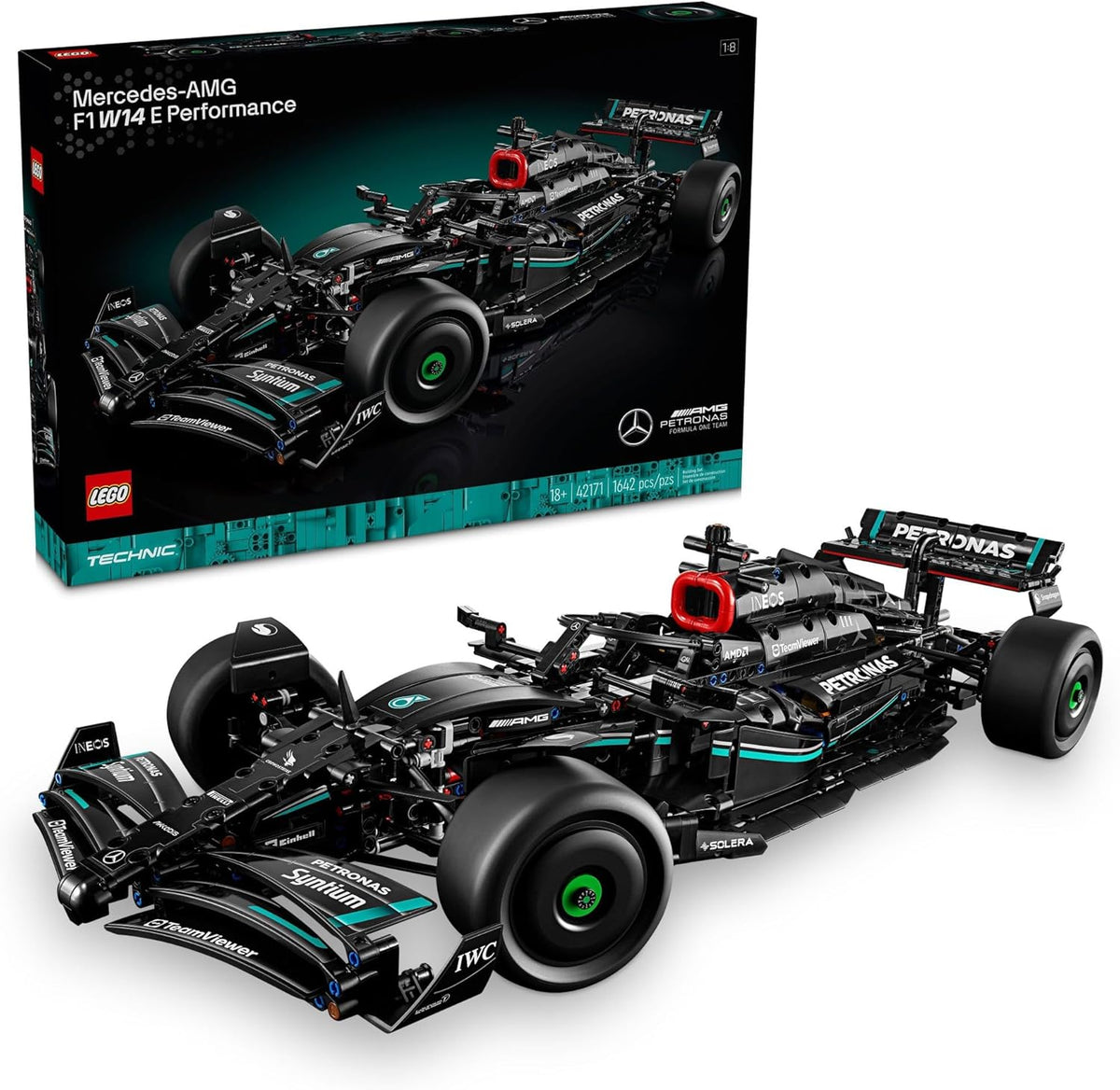 Mercedes - AMG F1 Colección | Realista 1.642 piezas