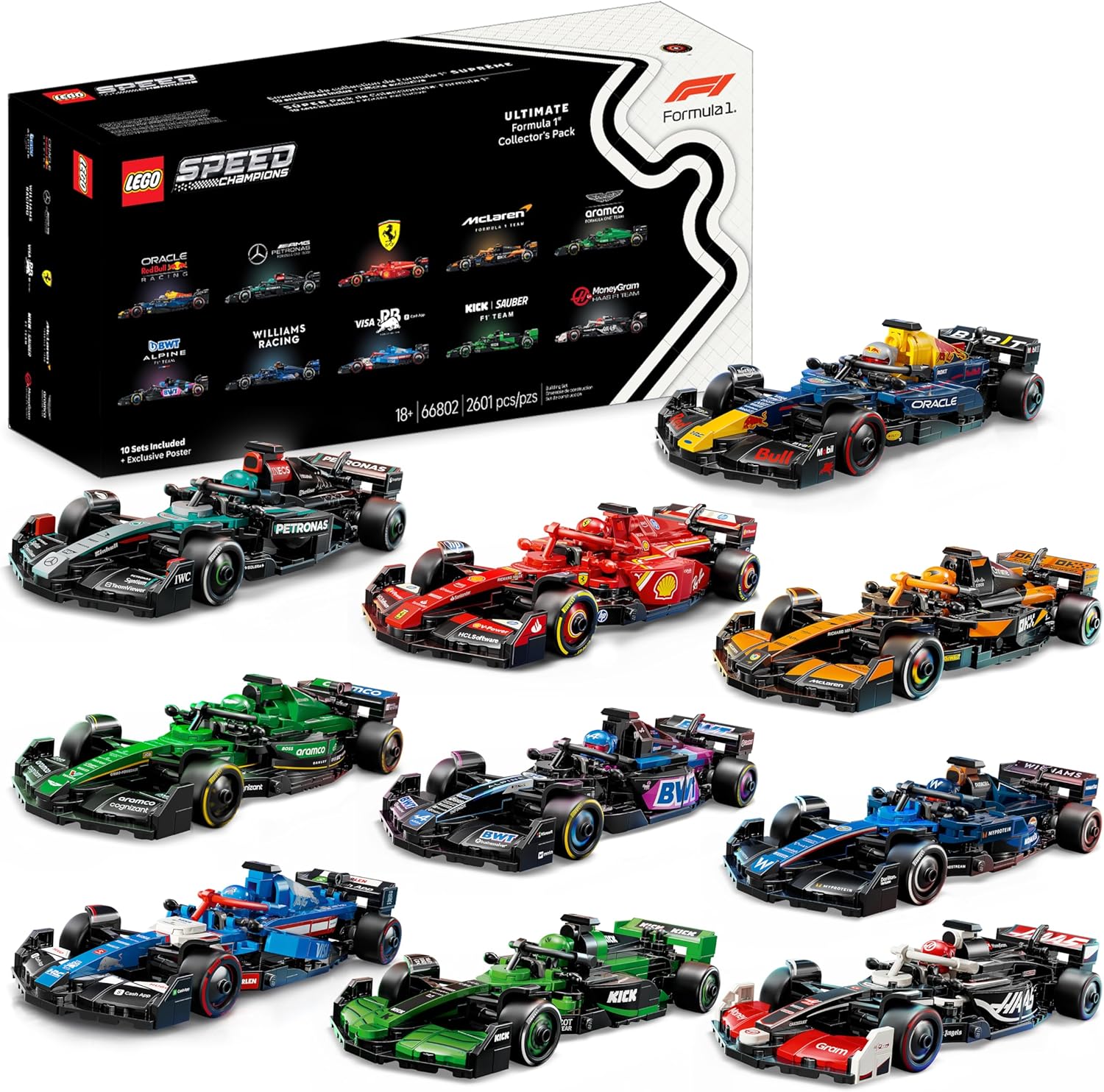 Pack de Colección F1 | Incluye Póster Exclusivo