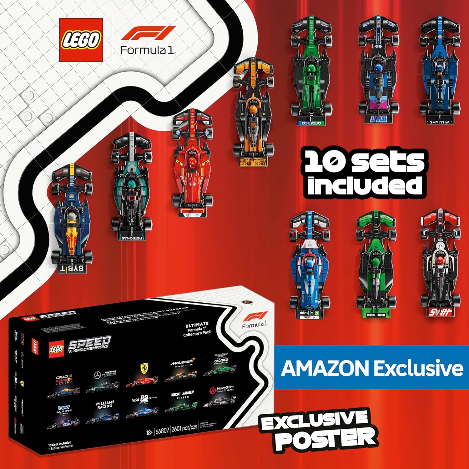 Pack de Colección F1 | Incluye Póster Exclusivo