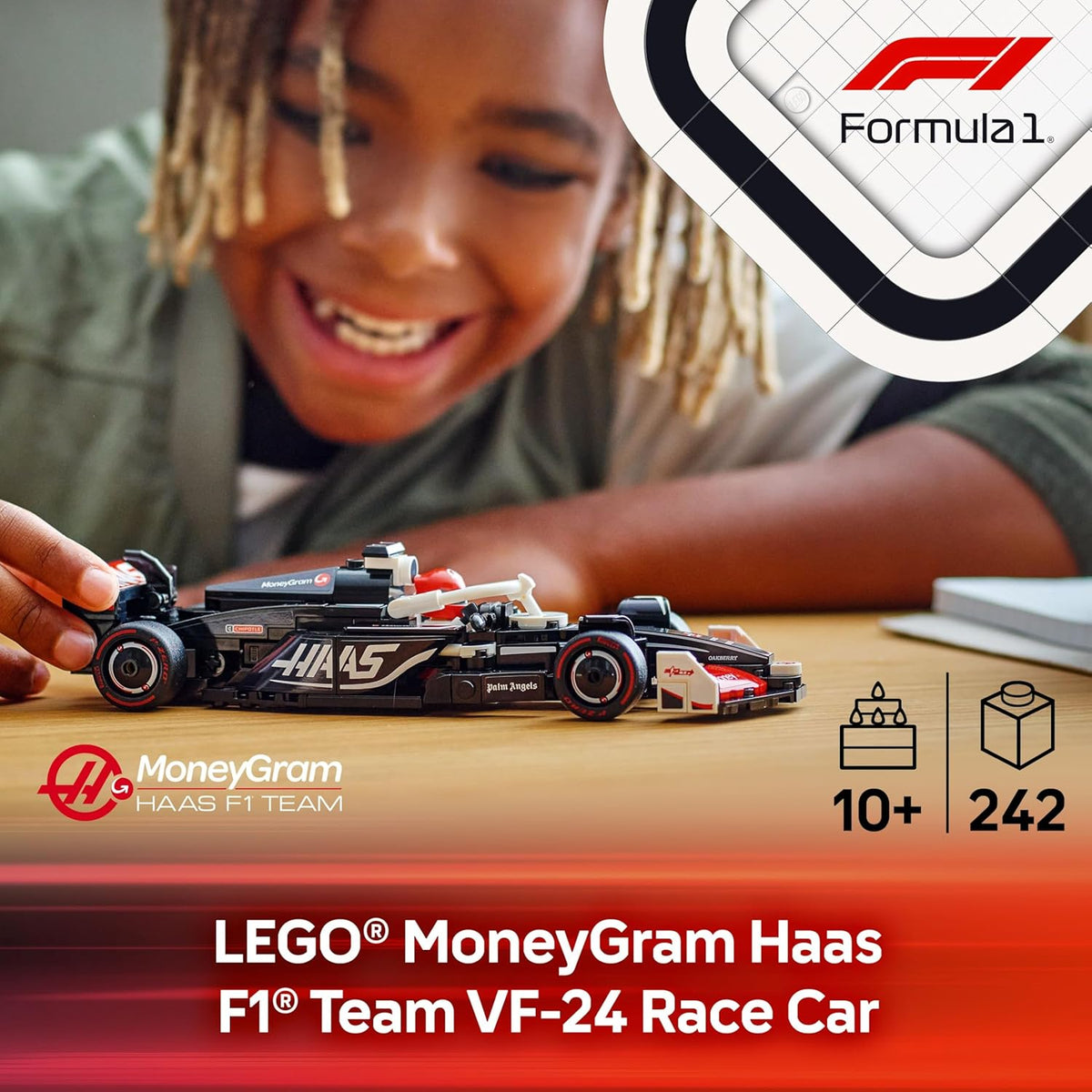 Auto de Colección MoneyGram Hass F1