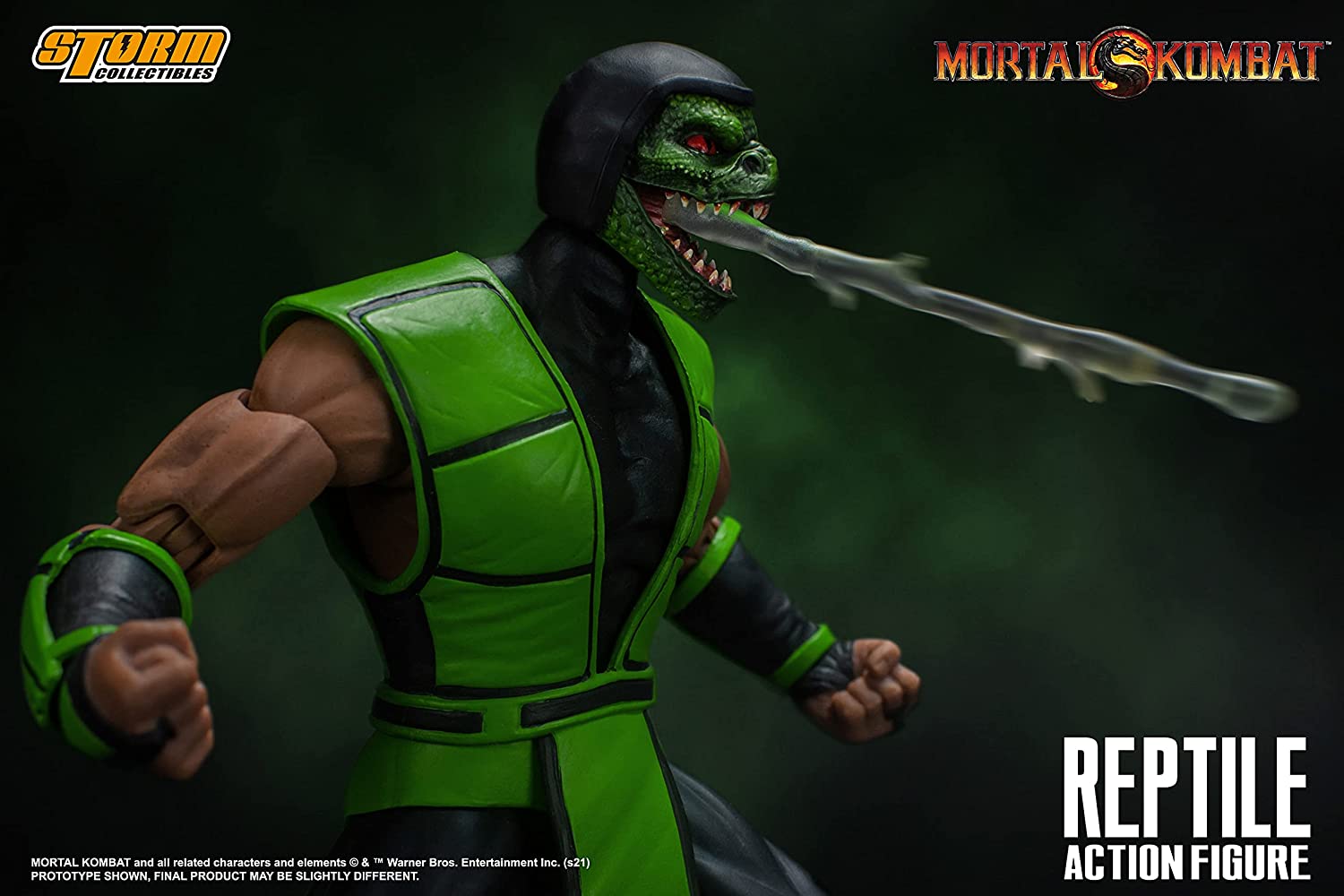 Figura de Acción Reptile Mortal Kombat Storm Collectibles