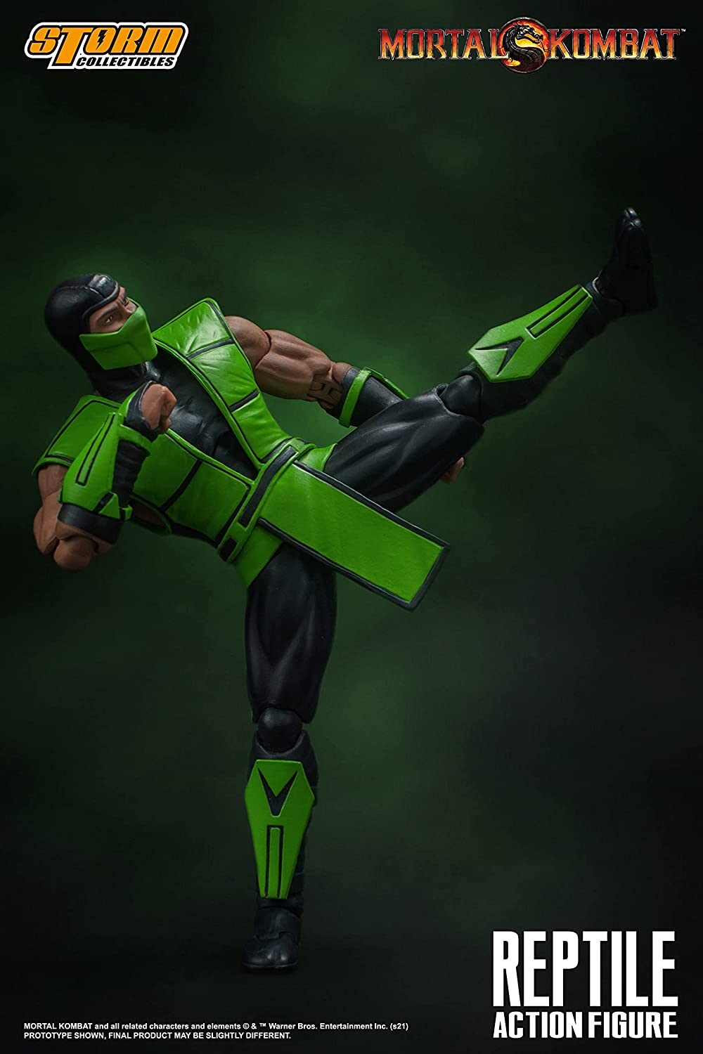 Figura de Acción Reptile Mortal Kombat Storm Collectibles