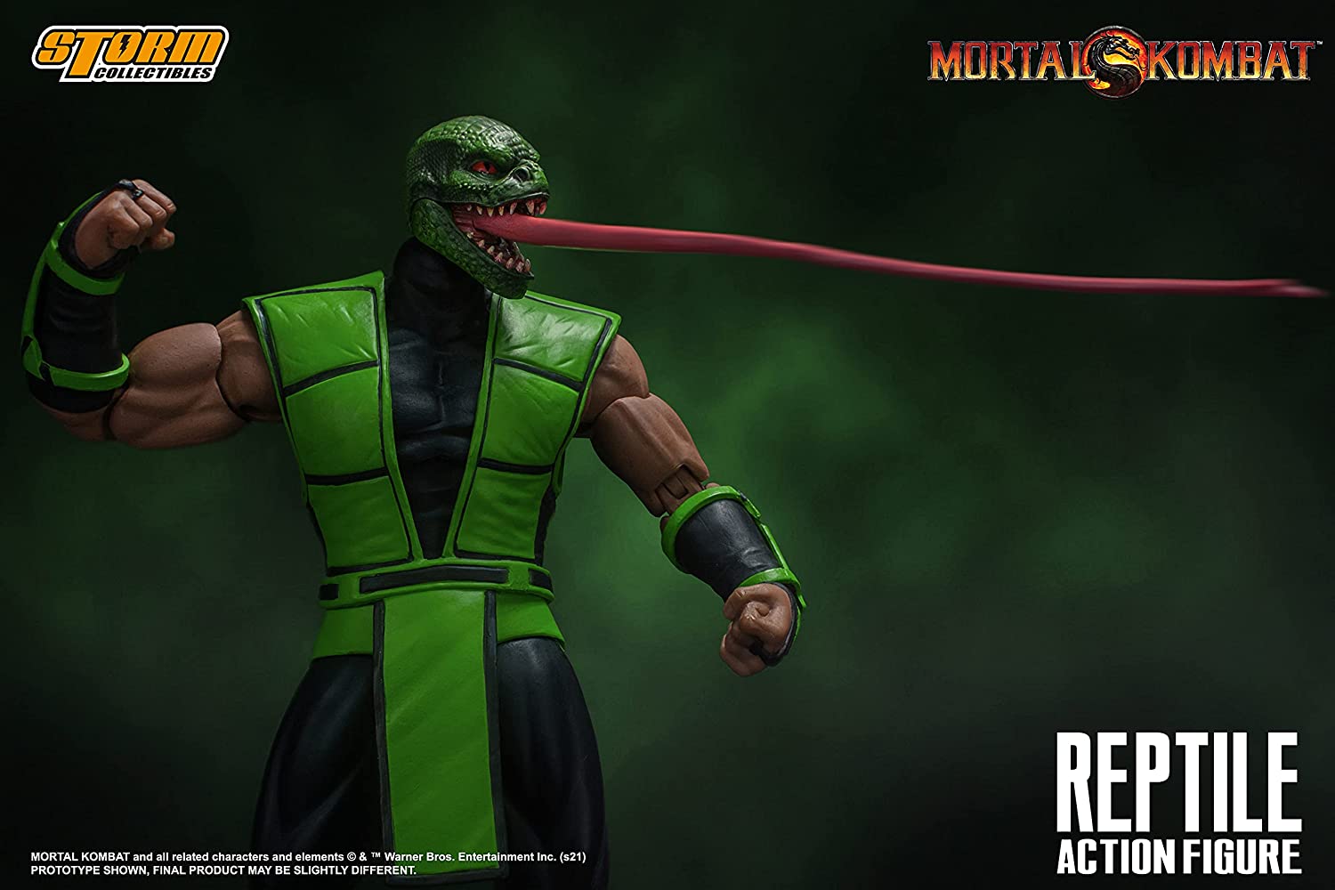 Figura de Acción Reptile Mortal Kombat Storm Collectibles