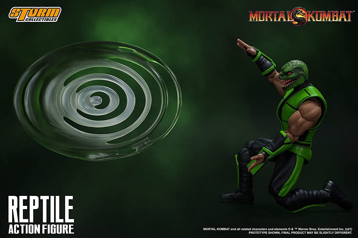 Figura de Acción Reptile Mortal Kombat Storm Collectibles