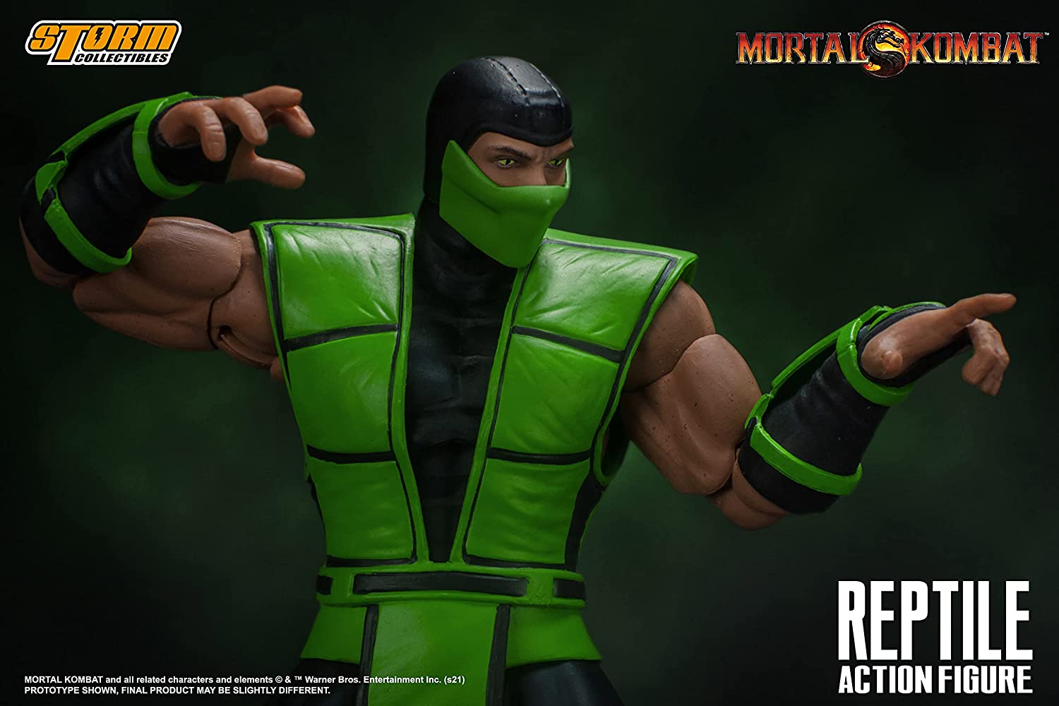 Figura de Acción Reptile Mortal Kombat Storm Collectibles