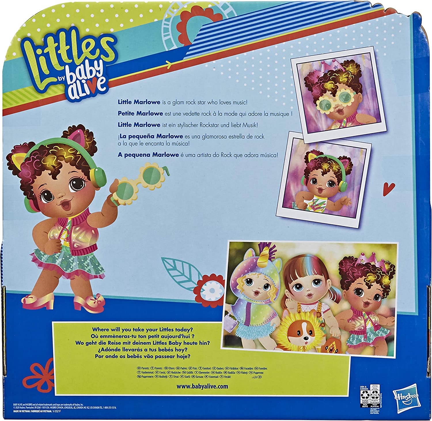 Muñeca Littles Rock Star Baby Alive