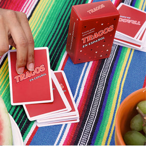 Juego de cartas de spanglish cultural hilarante Trago