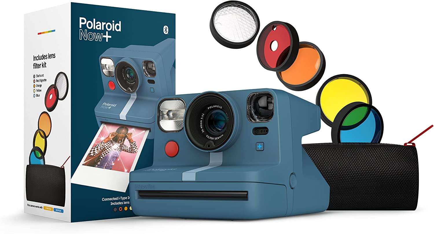 Polaroid NOW+ Cámara Instantánea Bluetooth Negra